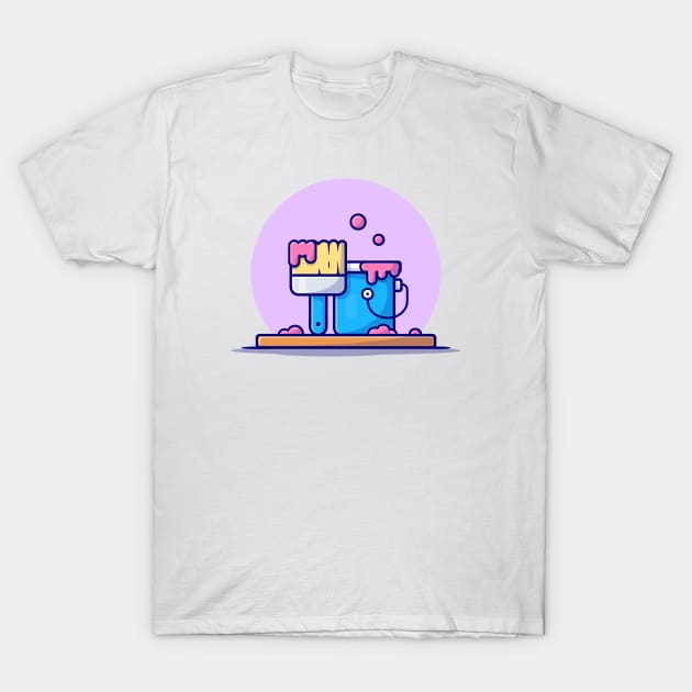 Brush And Paint T-Shirt by Catalyst Labs